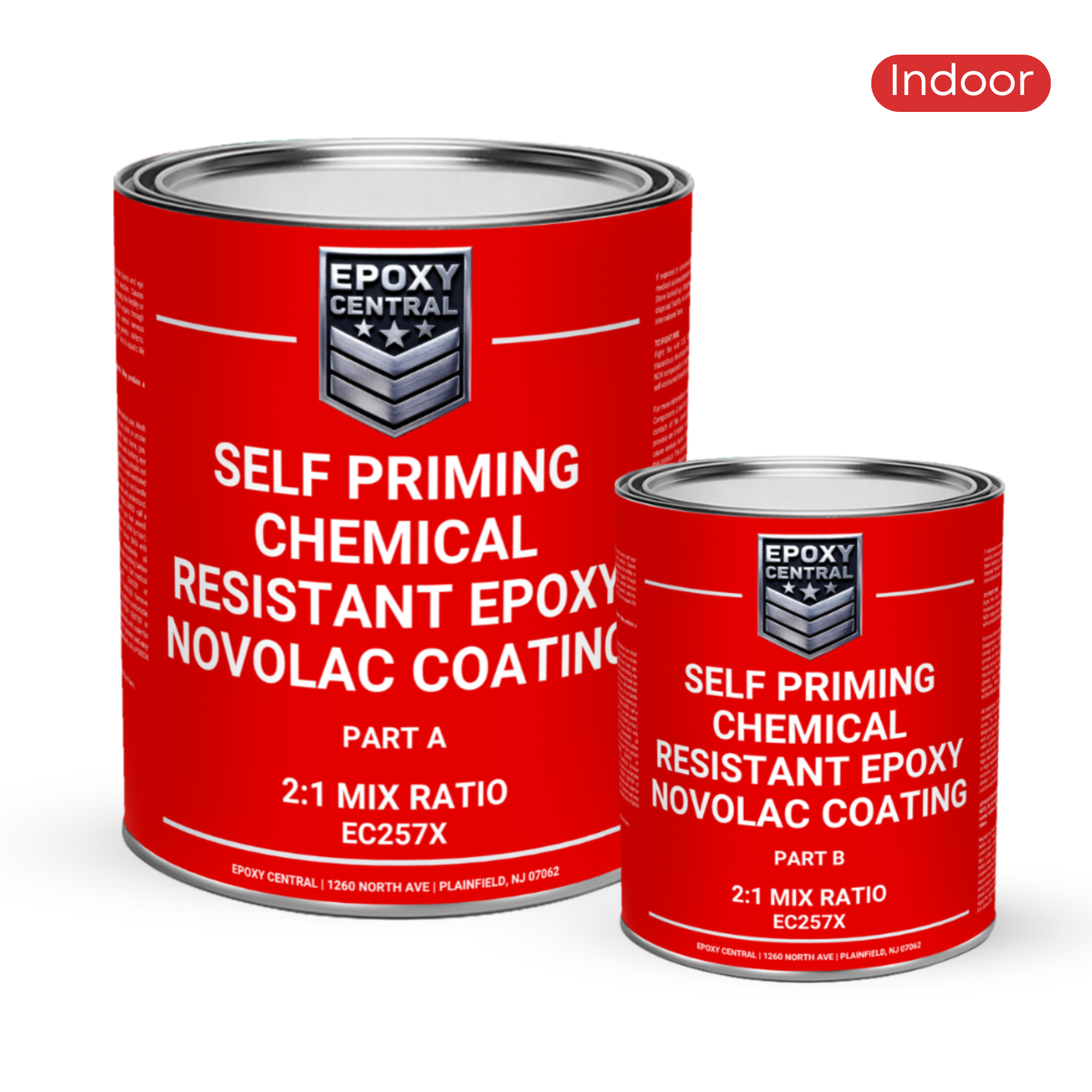 Self Priming Chemical Resistant Epoxy Novolac Coating