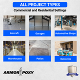 Polyaspartic Kit - Medium Broadcast Up to 500 SF - FREE SHIPPING