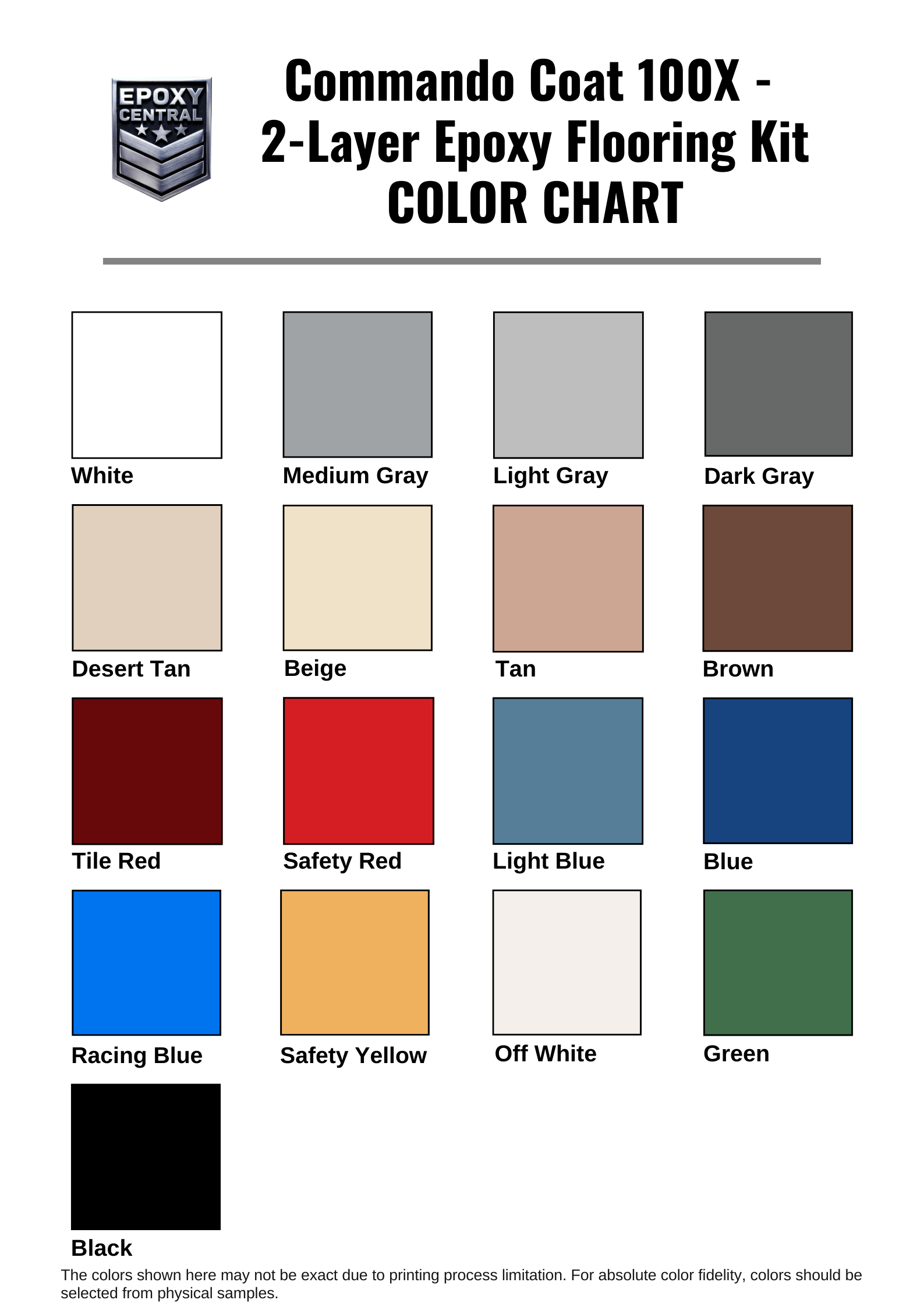 Color Chart