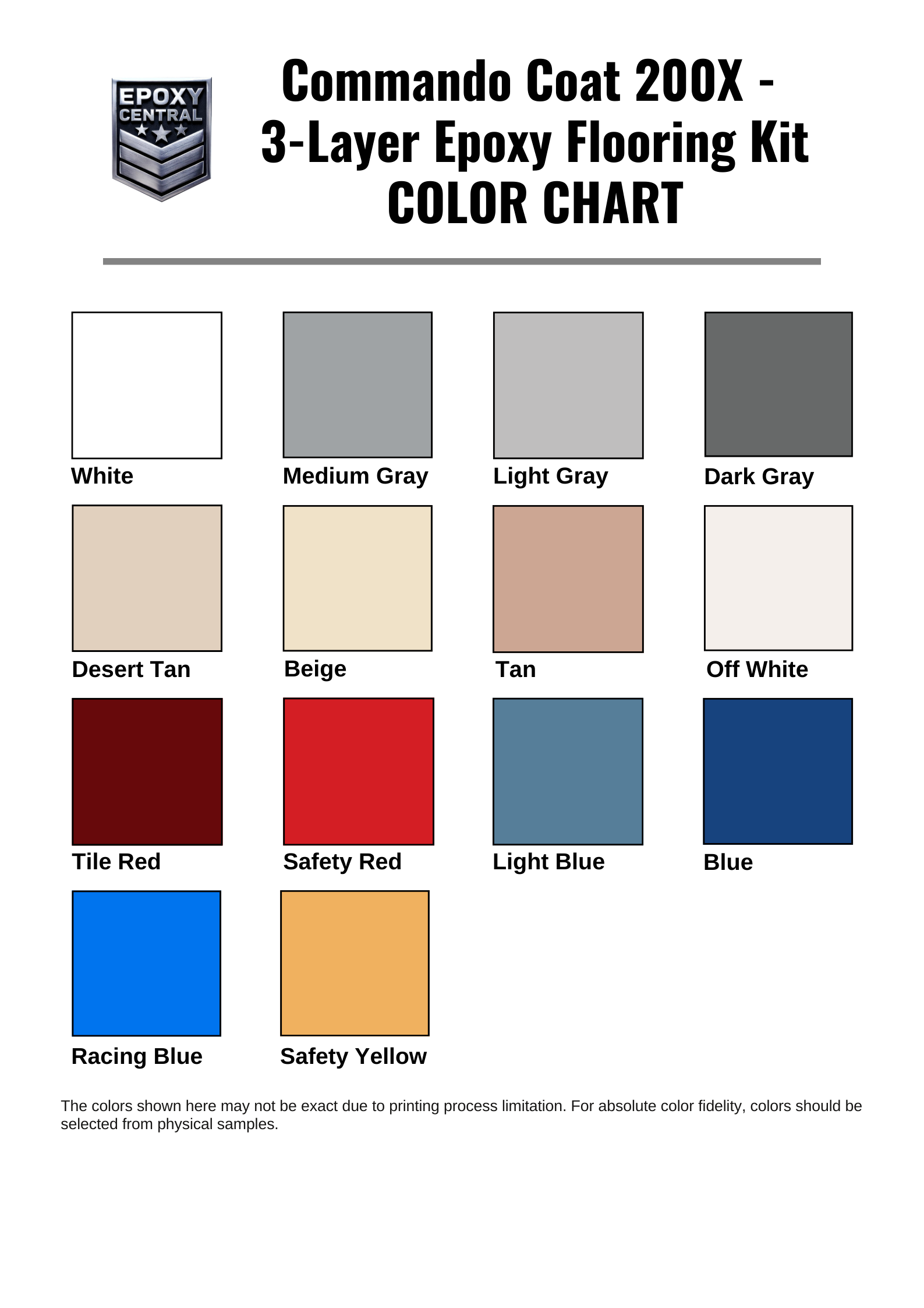 Color Chart