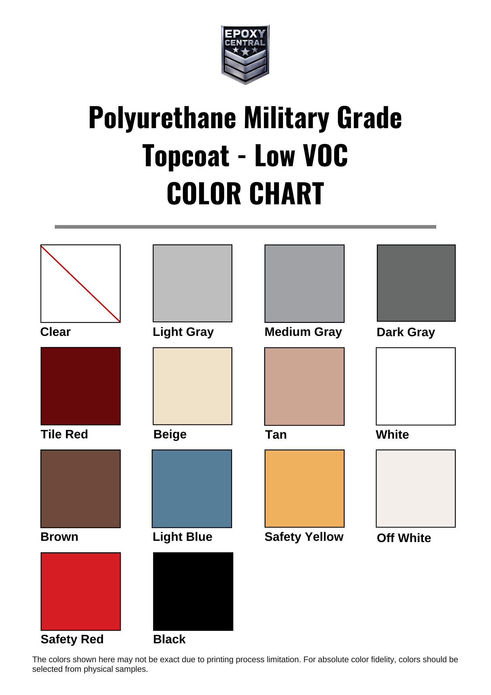 Color Chart