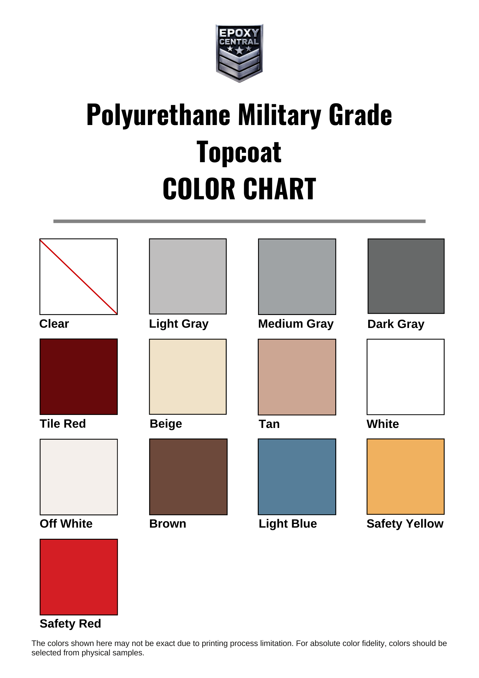 Color Chart