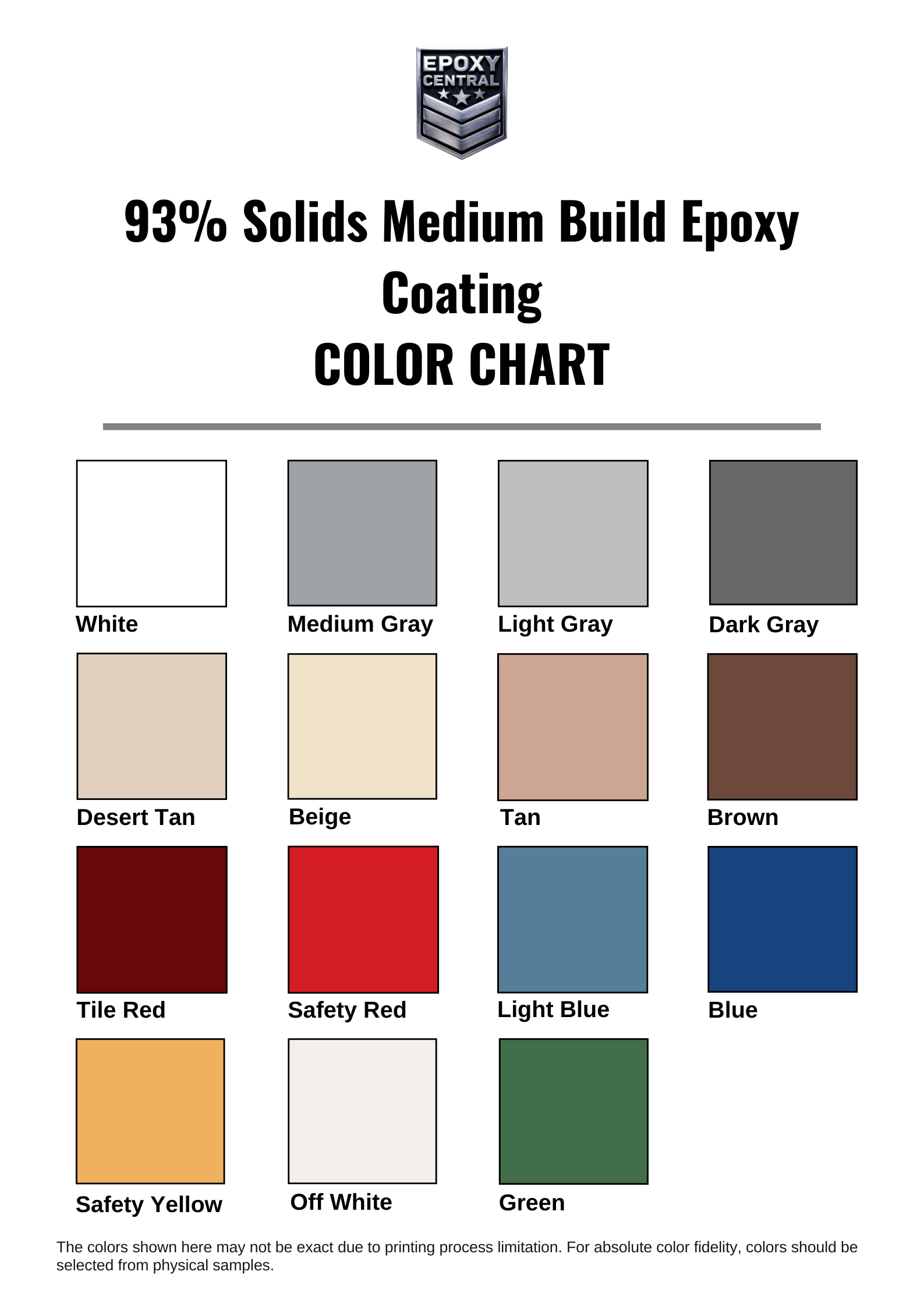Color Chart