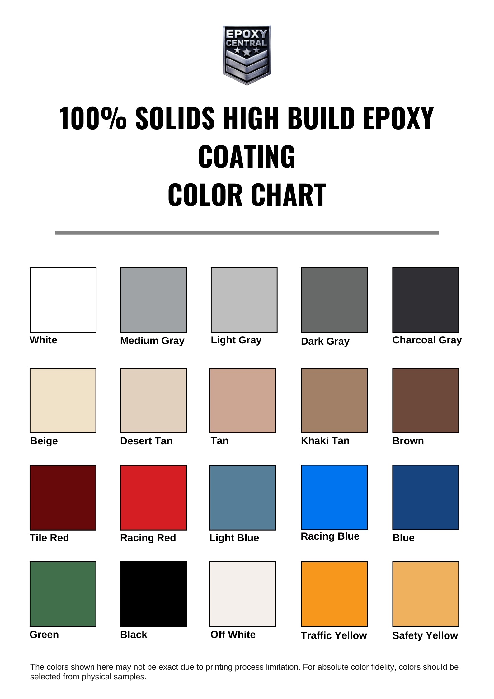 Color Chart
