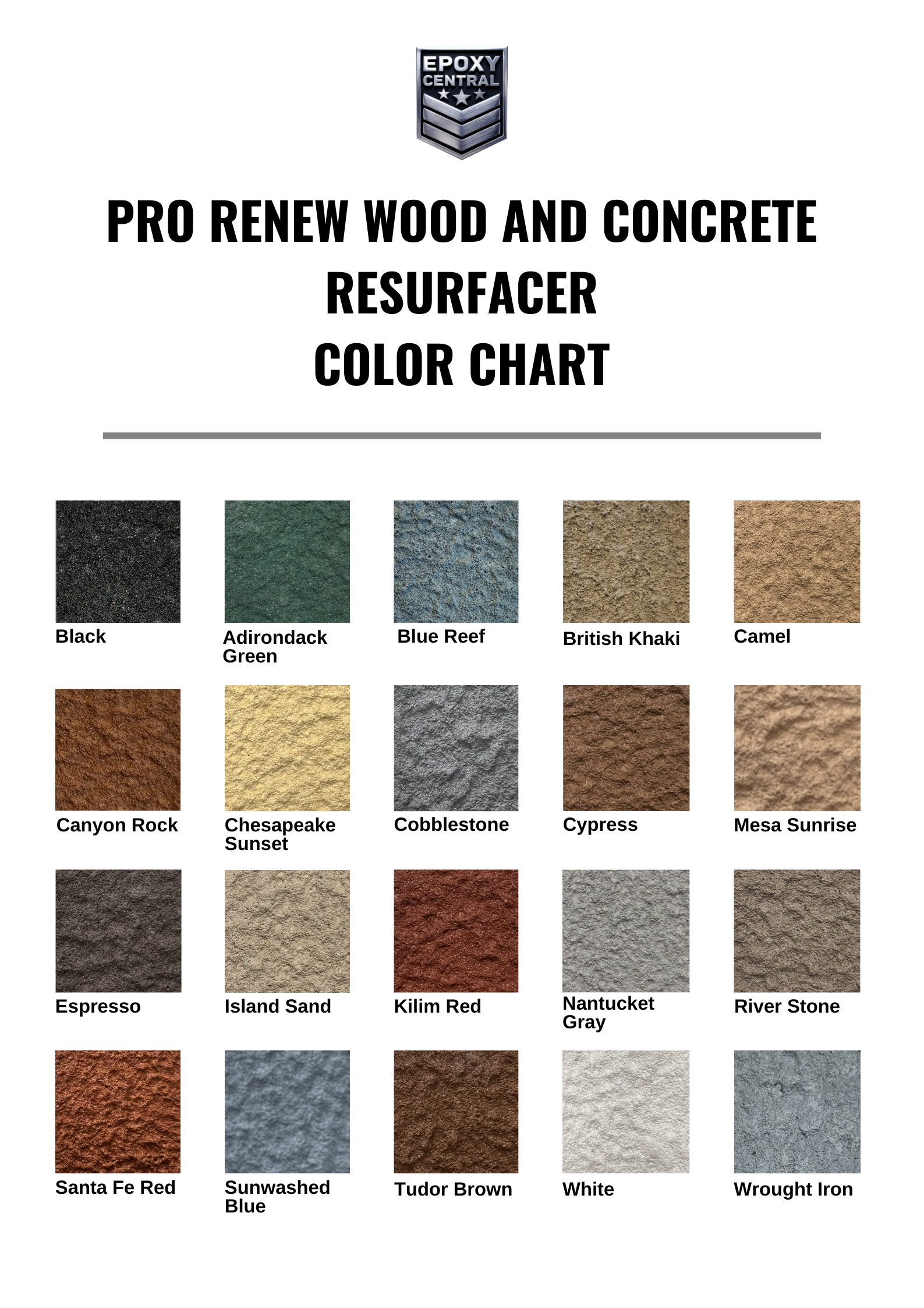 Color Chart