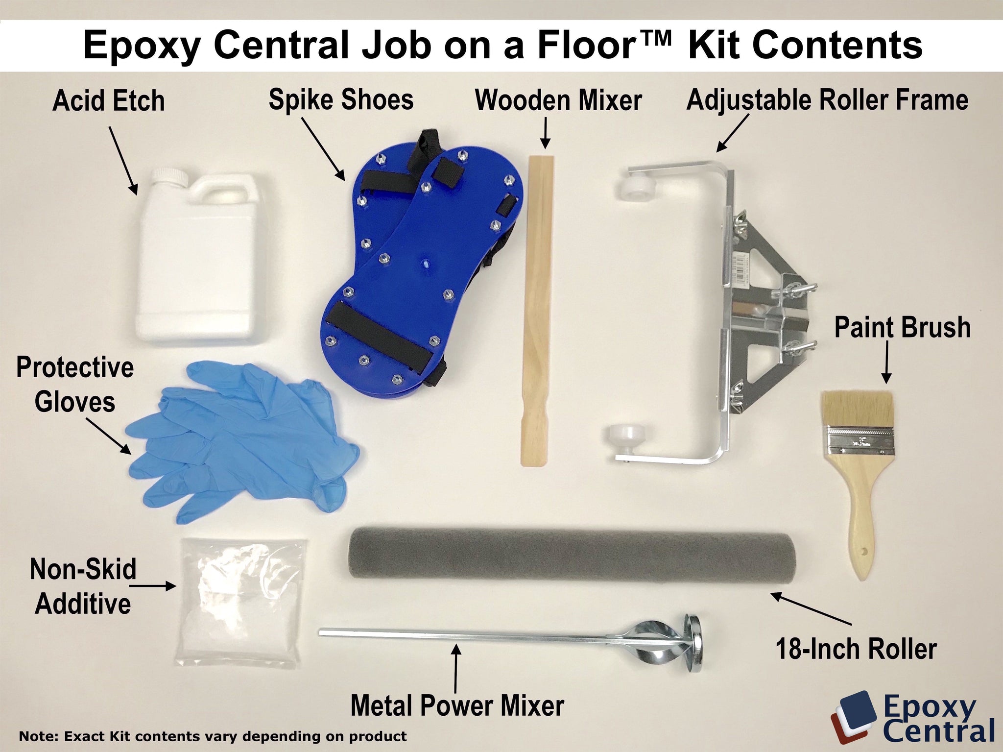 Commando Coat 200X - 3 Layer Epoxy Flooring Kit - Epoxy Central